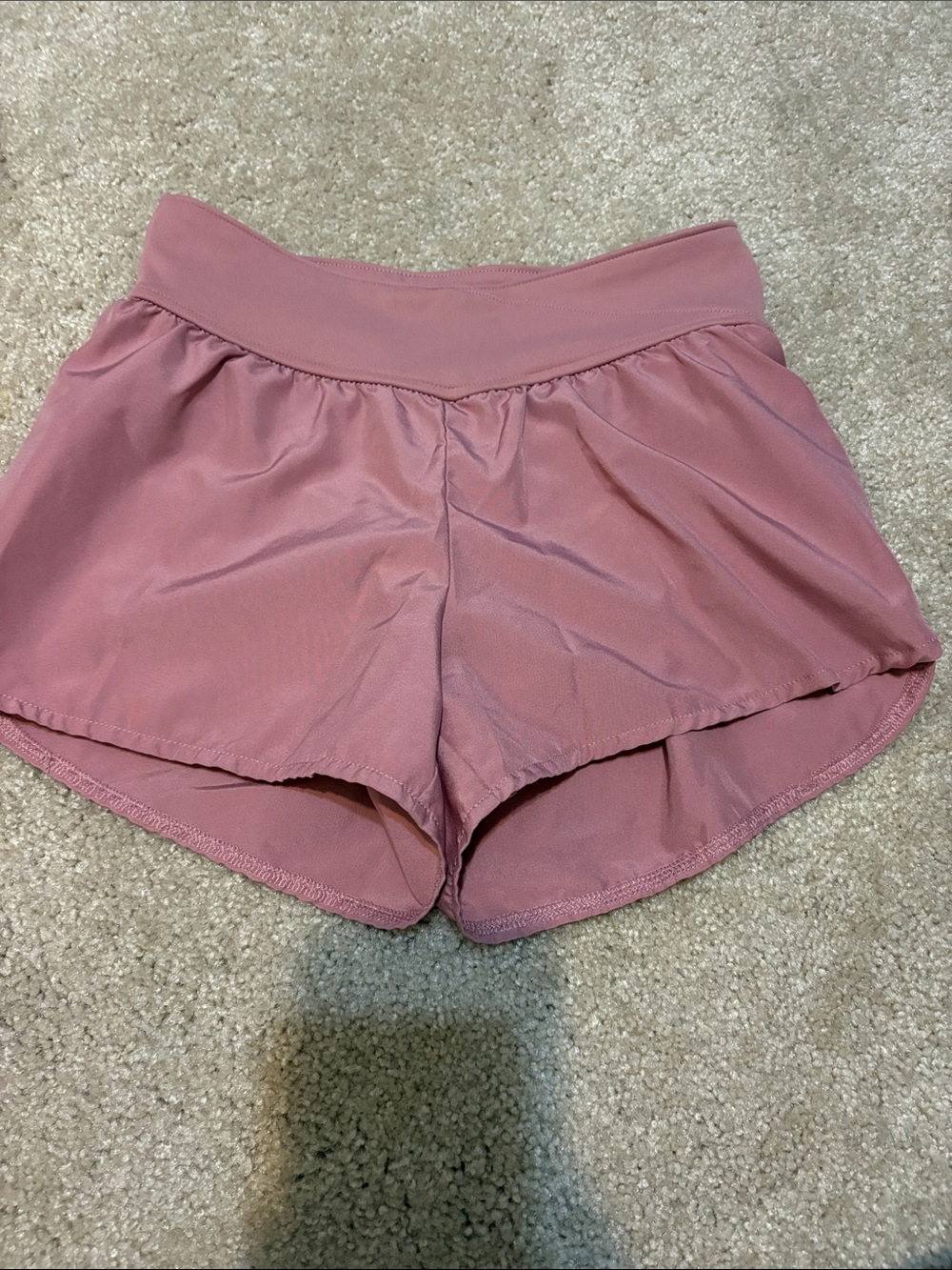 Abercrombie & Fitch Rose Pink Athletic Shorts